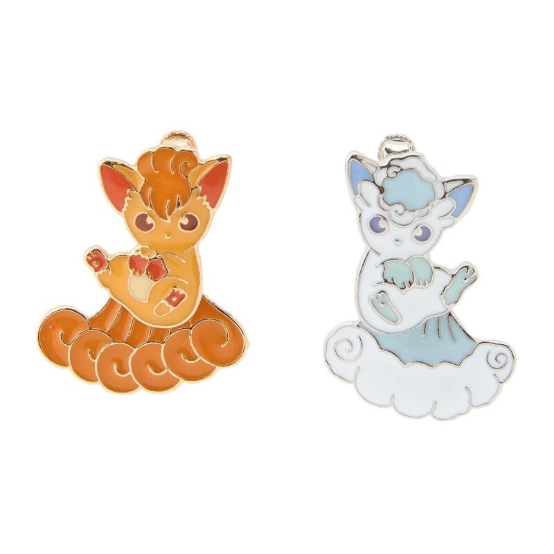 Vulpix & Alolan Vulpix Earrings - Nitamono Doushi (Look Alike) Pokmon!