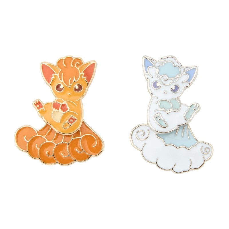 Vulpix & Alolan Vulpix Piercings - Nitamono Doushi (Look Alike) Pokmon!