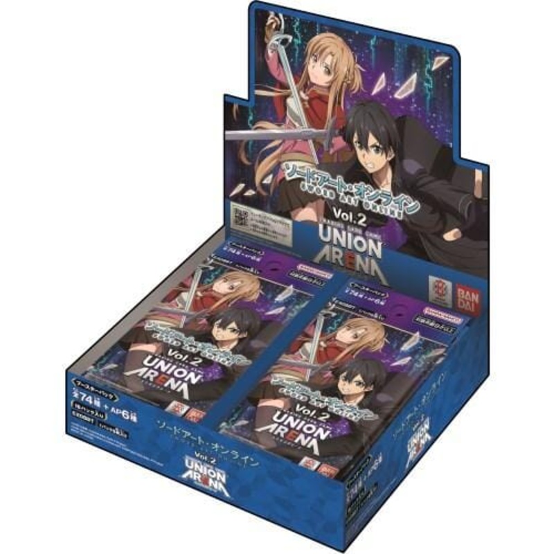 Booster BOX Sword Art Online Vol.2 EX08BT - UNION ARENA Trading Card Game