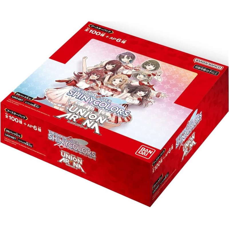 Booster BOX The Idolmaster: Shiny Colors UA04BT - UNION ARENA Trading Card Game