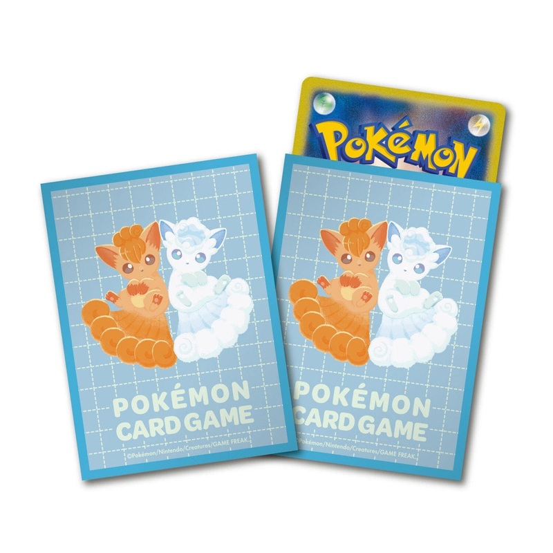 Card Sleeves Vulpix & Alolan Vulpix Nitamono Doushi - Pokmon Card Game