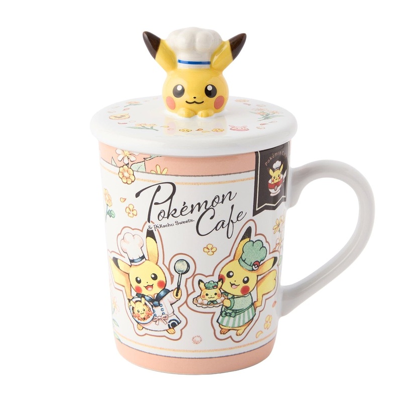 Chef Pikachu Mug Cup With Lid Pokmon Cafe