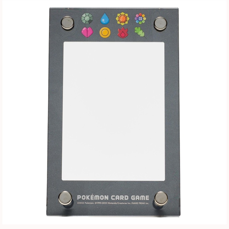 Display Frame Gym Badges Red/Green - Pokmon Card Game