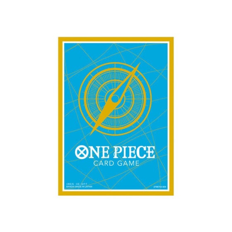 Limited Card Sleeves -Standard Blue Gold- ONE PIECE Card Game