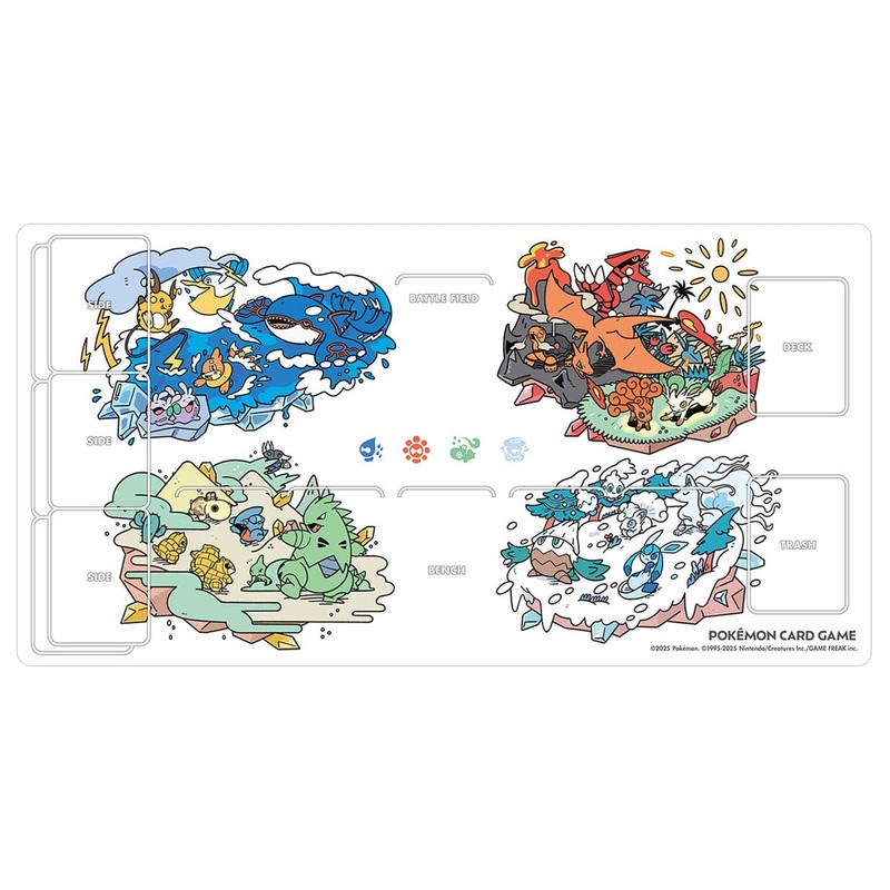 Rubber Playmat OTENKI TEAM - Pokmon Card Game