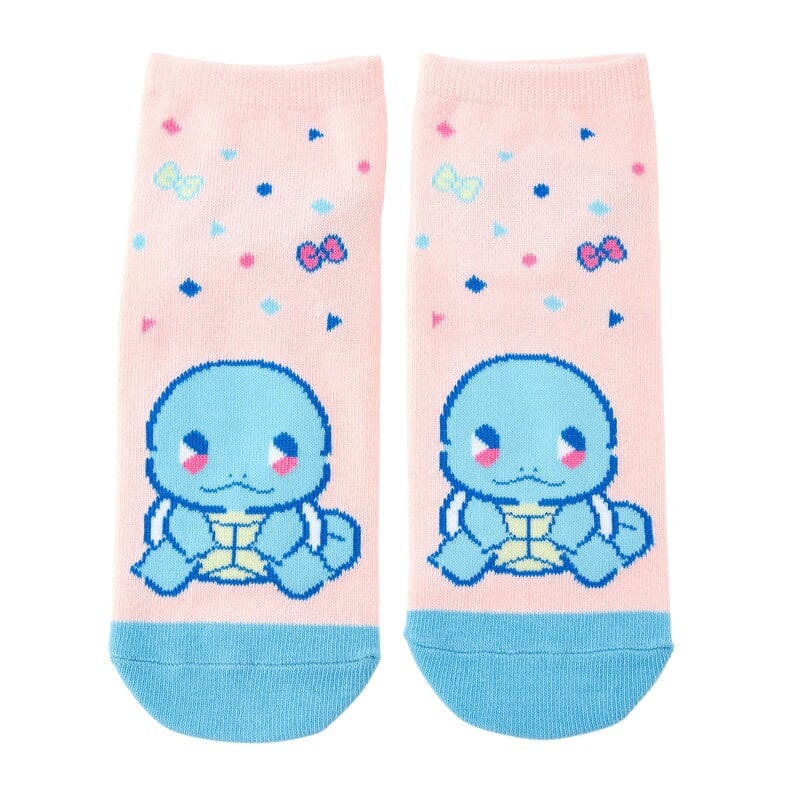 Squirtle Short Socks (23-25cm) Saiko Soda Refresh