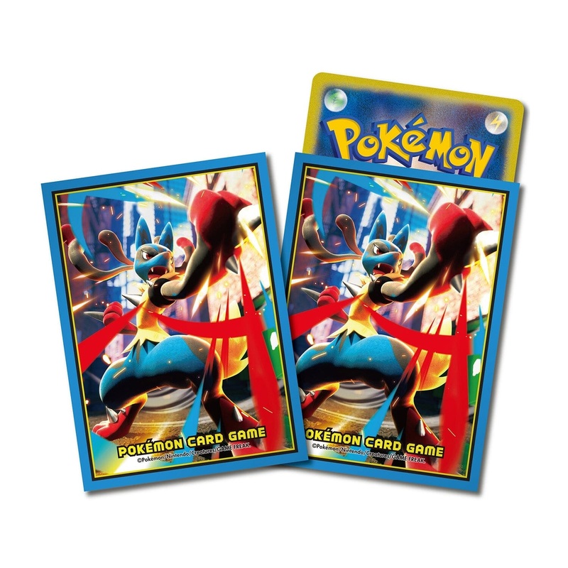 Card Sleeves Mega Lucario - Pokmon Card Game