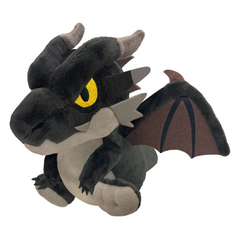 "Black Dragon" Fatalis Deformed Plush - Monster Hunter