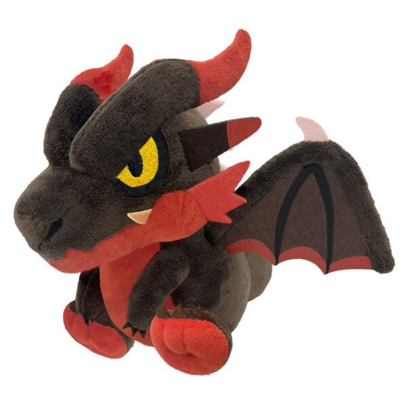 "Crimson Dragon" Crimson Fatalis Deformed Plush - Monster Hunter