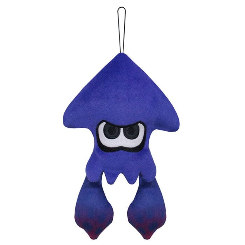 Inkling Squid Bright Blue Plush (S) SP18 Slatoon 2 ALL STAR COLLECTION