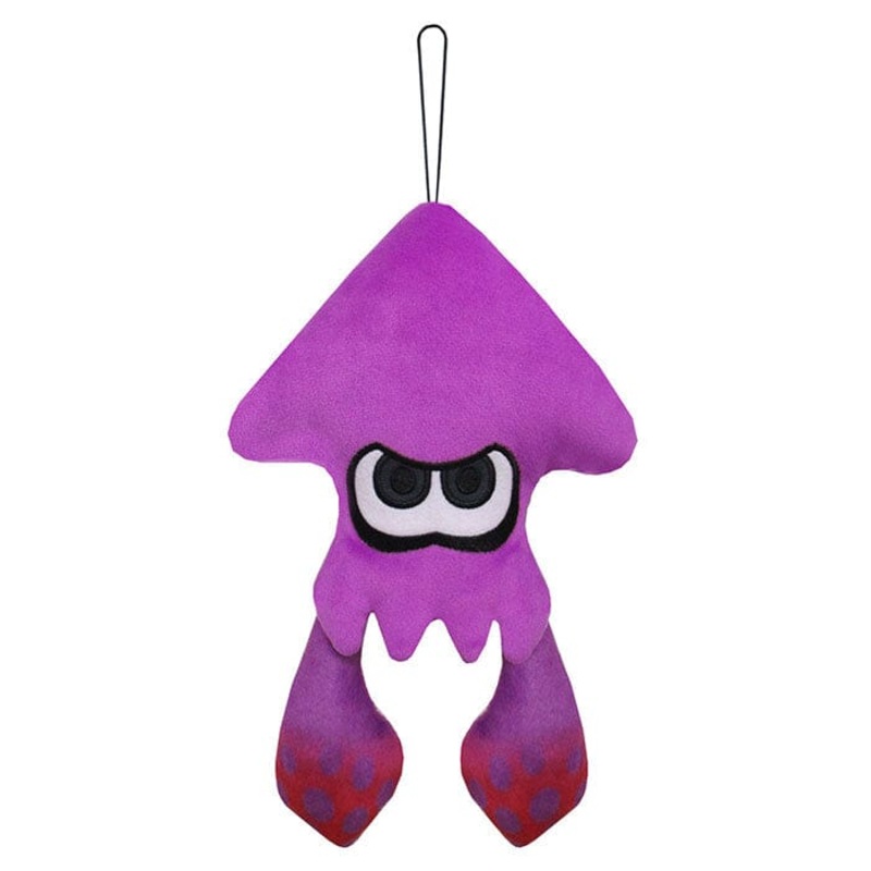 Inkling Squid Neon Purple Plush (S) SP17 Slatoon 2 ALL STAR COLLECTION