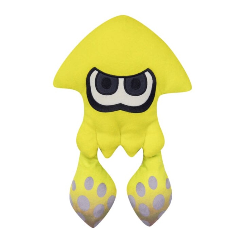 Inkling Squid Yellow Plush (M) SP36 Slatoon 3 ALL STAR COLLECTION