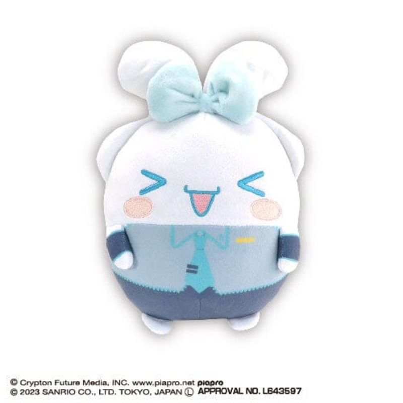 Cinnamoroll Fuwakororin Plush (Hatsune Miku Costume) Msize B "Hatsune Miku x Cinnamoroll"