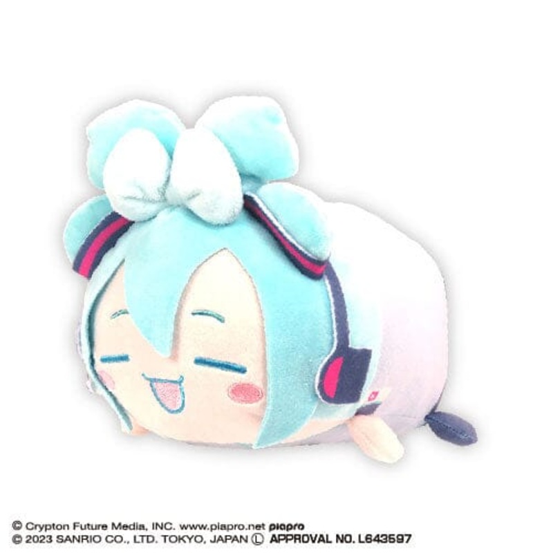 Hatsune Miku Potekoro Mascot Plush Msize A "Hatsune Miku x Cinnamoroll"