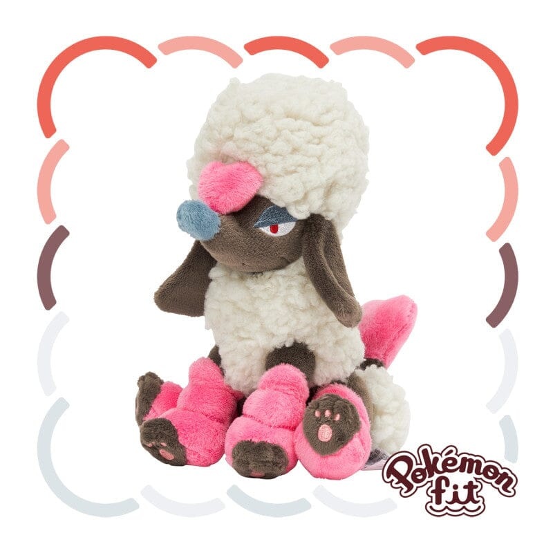 Furfrou (Heart Trim) Plush Pokmon fit