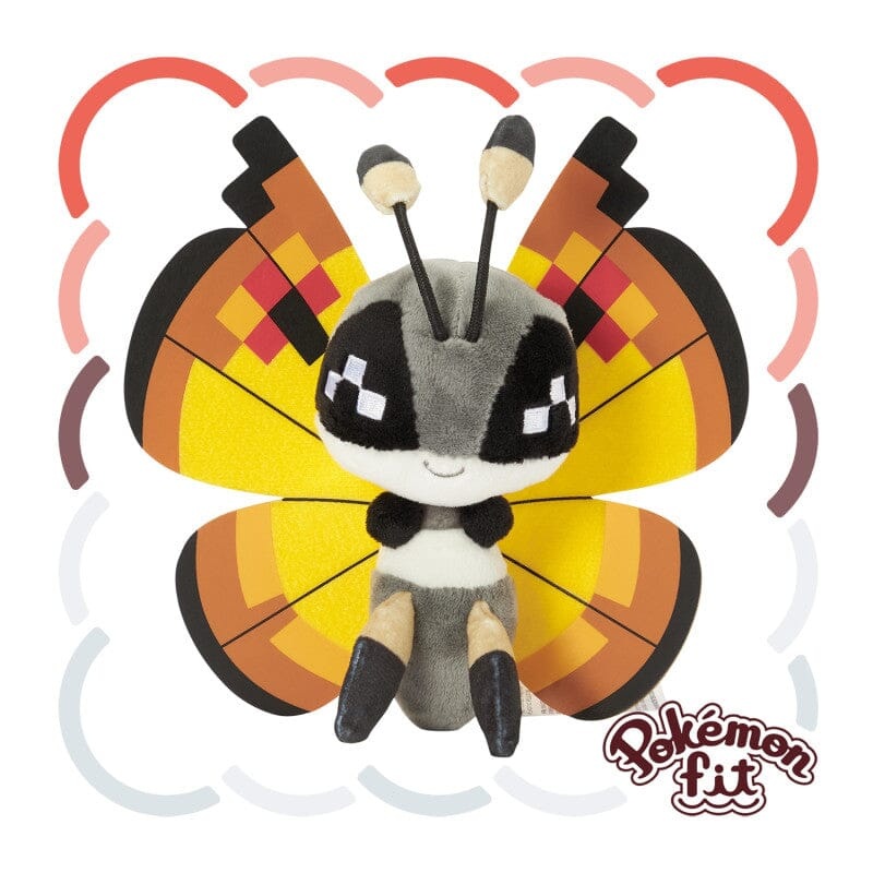Vivillon (Continental Pattern) Plush Pokmon fit