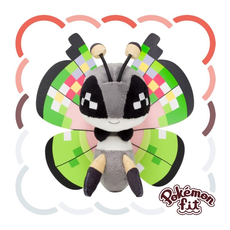 Vivillon (Fancy Pattern) Plush Pokmon fit