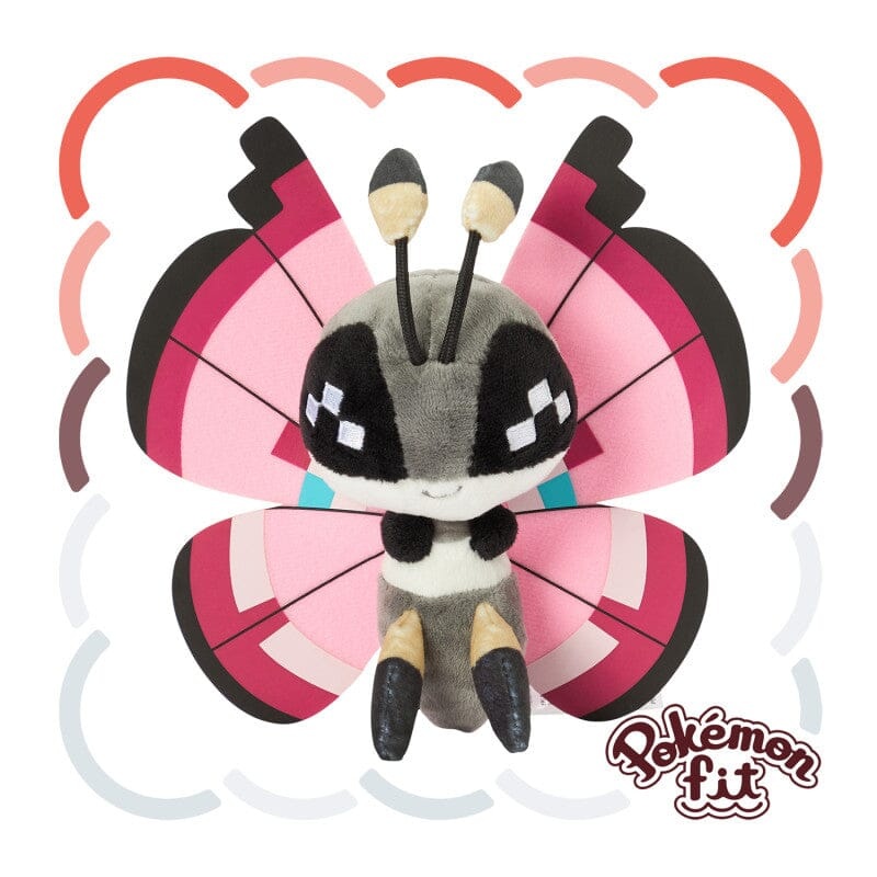 Vivillon (Meadow Pattern) Plush Pokmon fit
