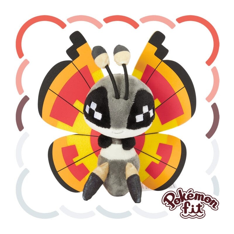 Vivillon (Sun Pattern) Plush Pokmon fit