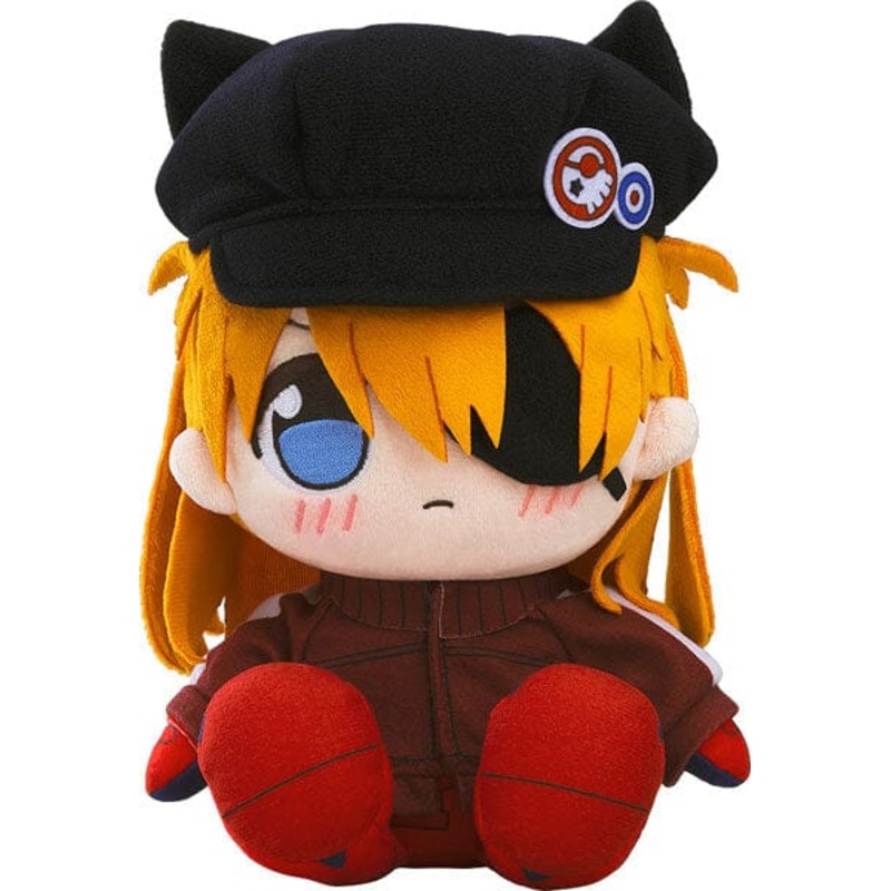 Asuka Shikinami Langley Kuripan Plush (Jersey & Casquette Cap) - Rebuild of Evangelion