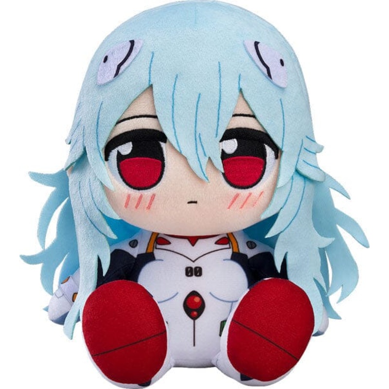 Rei Ayanami Long Kuripan Plush (Long Hair: White Plugsuit) - Rebuild of Evangelion