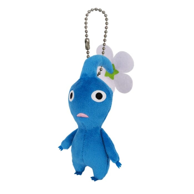 Blue Pikmin (Flower) Mascot Plush Keychain