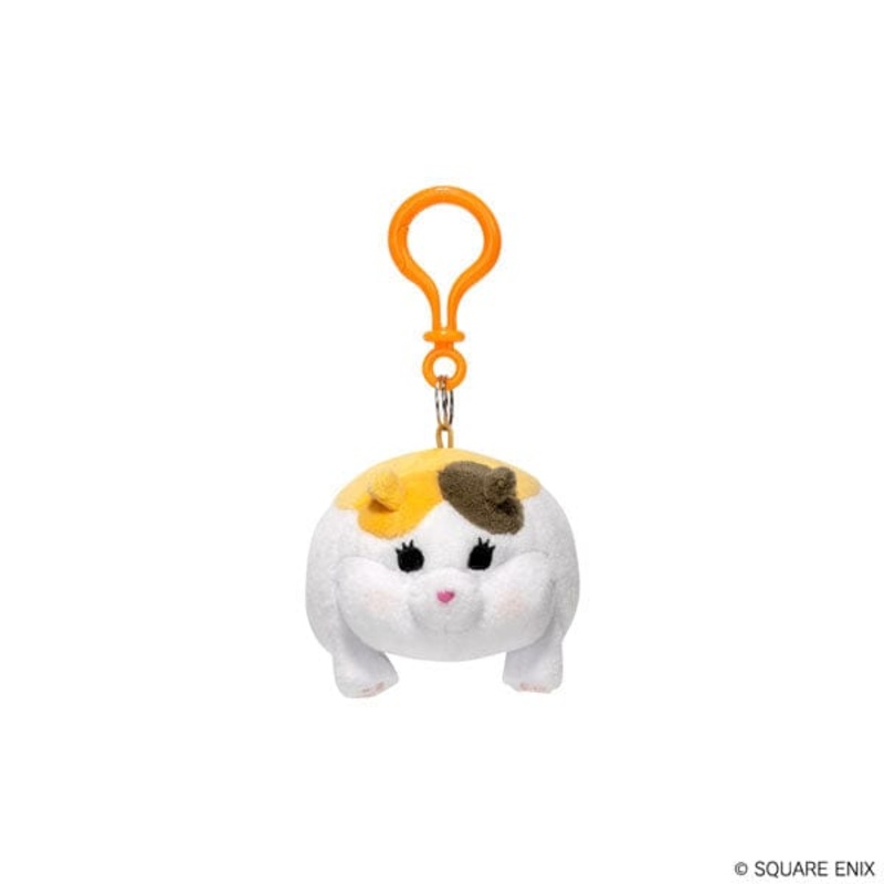 Fat Cat Small Mascot Plush Keychain (Colored Hook Ver.) Final Fantasy XIV