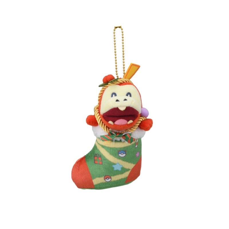 Fuecoco Mascot Plush Keychain Paldeas Christmas Market