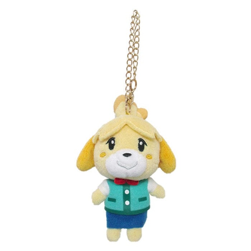 Isabelle Mascot Plush Keychain DM01 Animal Crossing ALL STAR COLLECTION