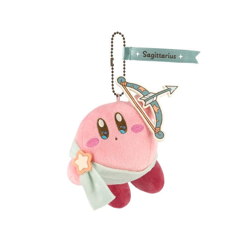 Kirby zodiac sign Sagittarius Mascot Plush Keychain KIRBY Horoscope Collection