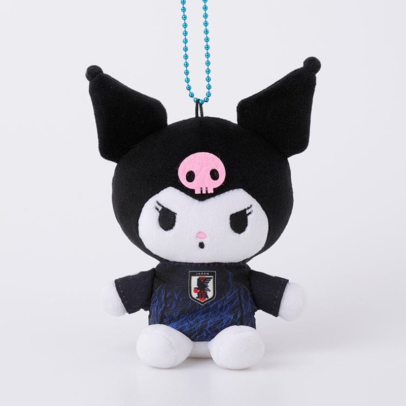 Kuromi Munyugurumi Mascot Japan National Football Team Ver. - Sanrio Characters