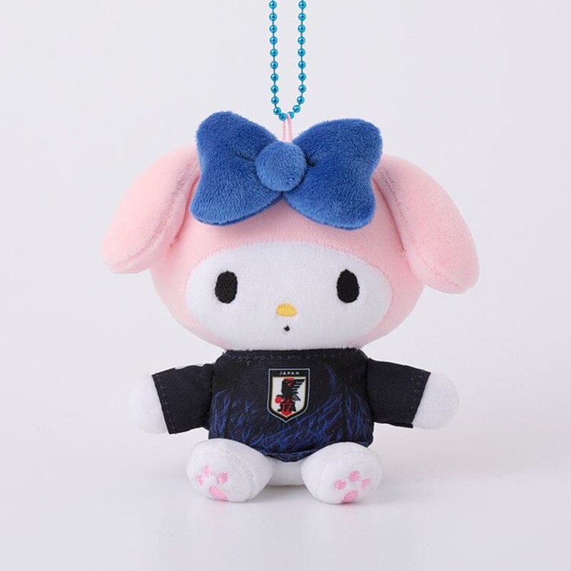 My Melody Munyugurumi Mascot Japan National Football Team Ver. - Sanrio Characters