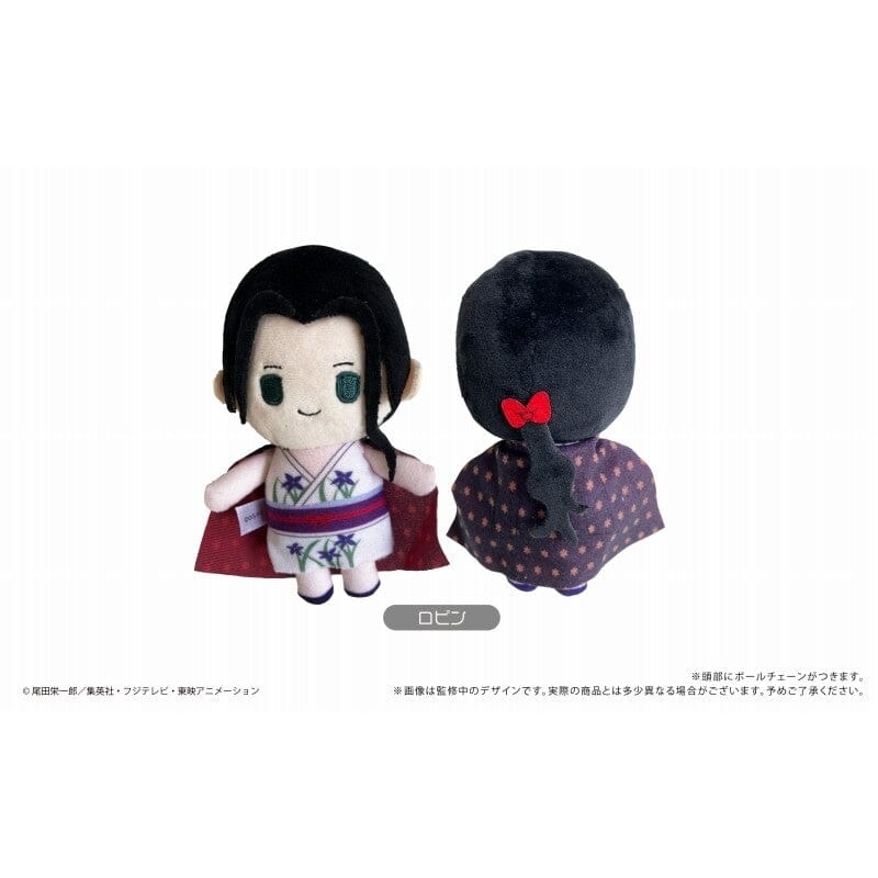 Nico Robin Mascot Plush Keychain Petit Fuwa Vol.4 ONE PIECE