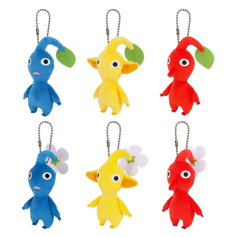 PIKMIN Plush Mascot Keychain 6pcs (Full Box)