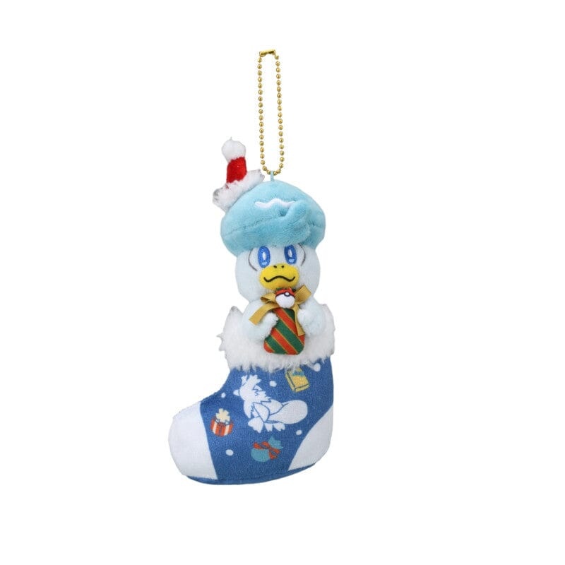 Quaxly Mascot Plush Keychain Paldeas Christmas Market