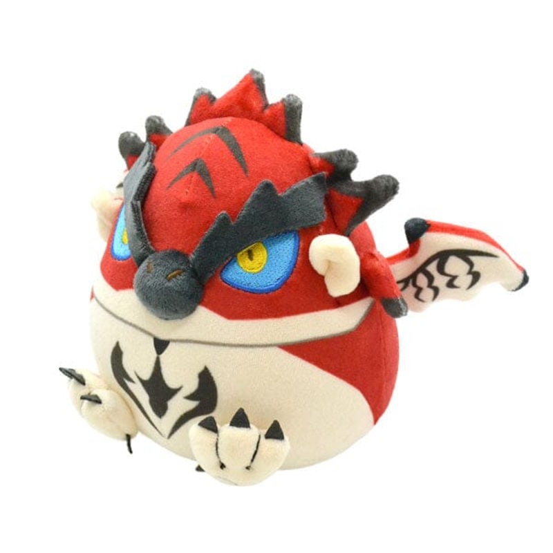 Rathalos Mini Fuwatama (Fluffy) Eggshaped Mascot Plush Keychain Monster hunter