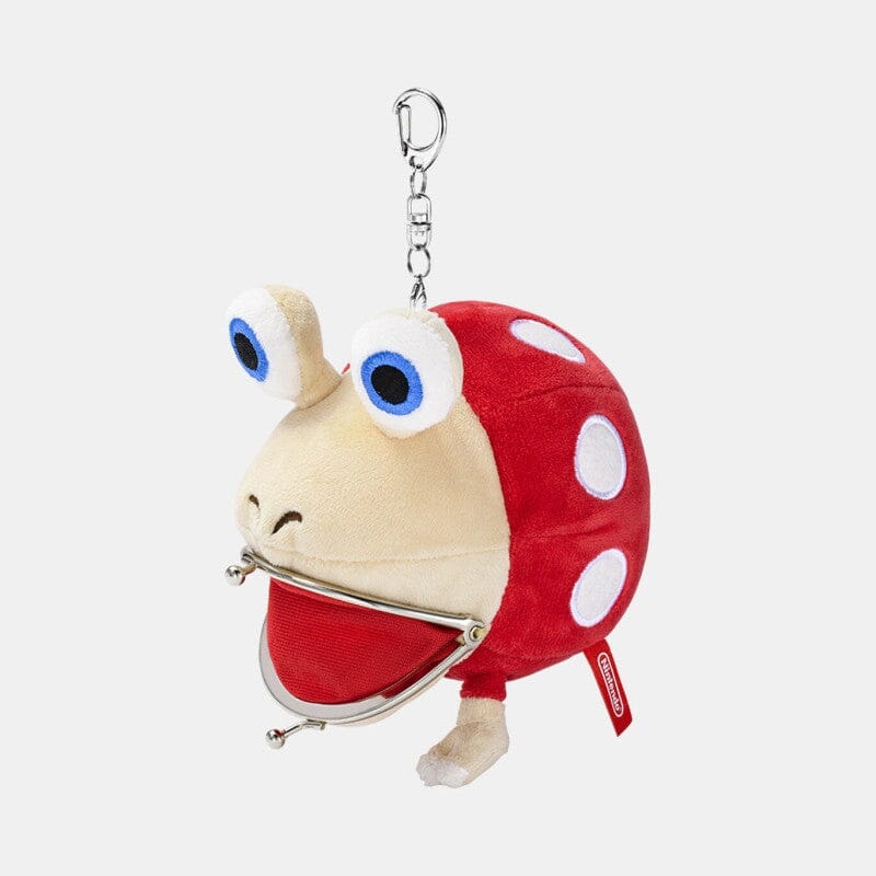 Red Bulborb Purse Mascot Plush Keychain Gamaguchi