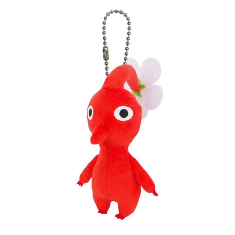 Red Pikmin (Flower) Mascot Plush Keychain