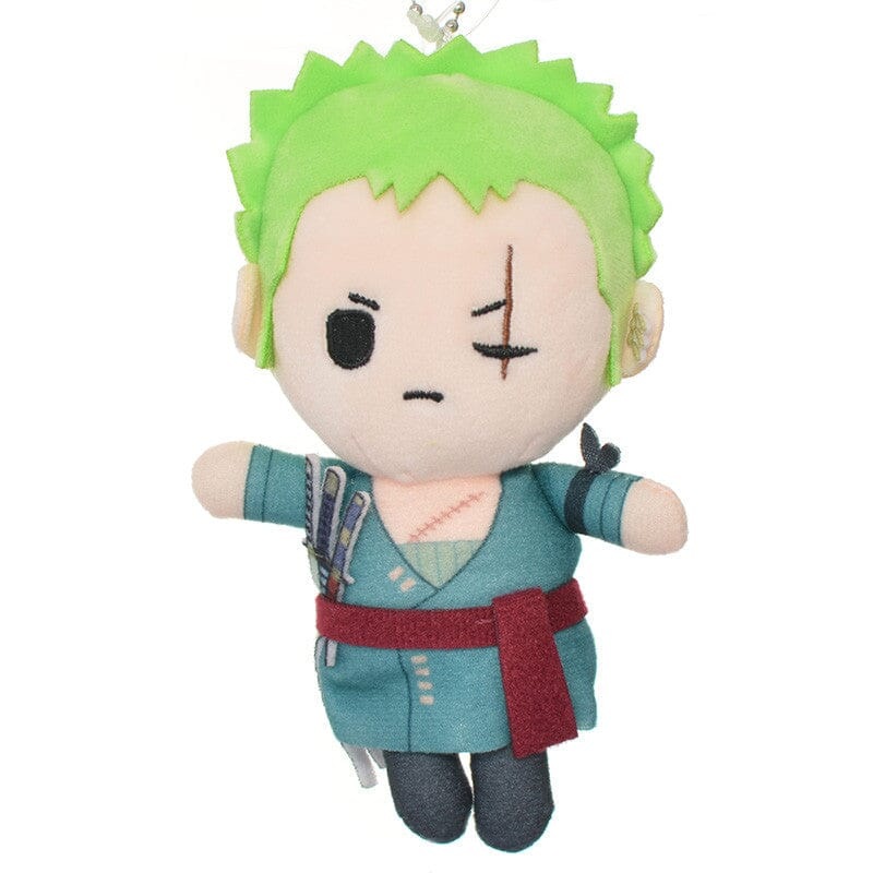 Roronoa Zoro Mascot Plush Keychain Petit Fuwa ONE PIECE