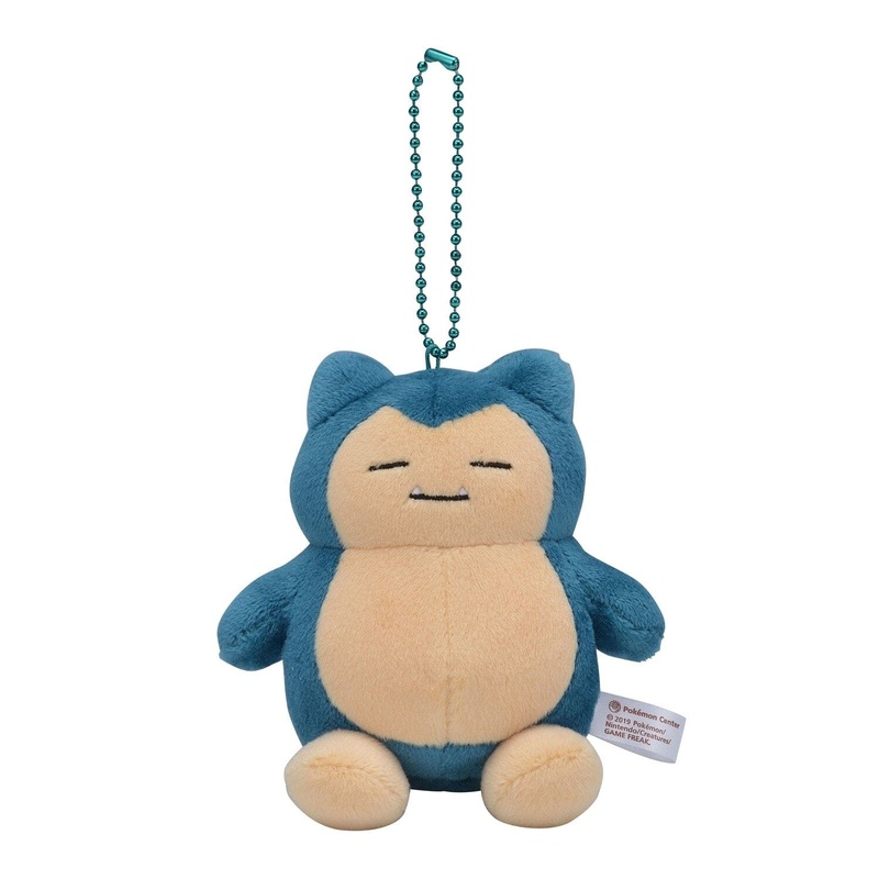 Snorlax Mochiricchi Mascot Plush Keychain Pokmon Dolls
