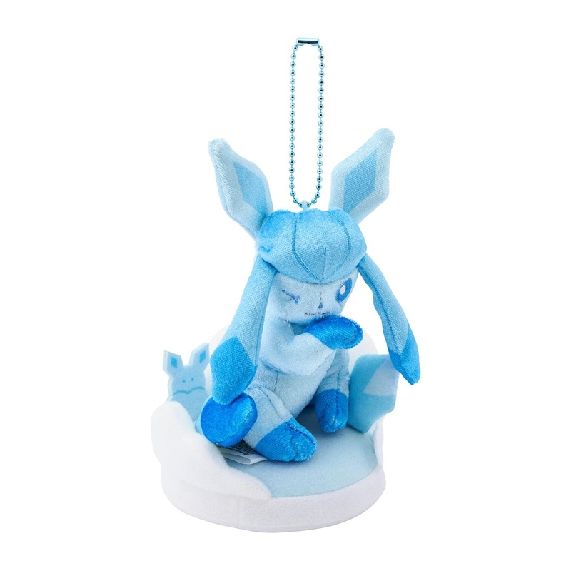 Snow Cloak Glaceon Mascot Plush With Field OTENKI TEAM