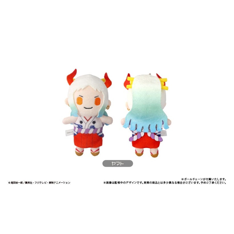 Yamato Mascot Plush Keychain Petit Fuwa Vol.3 ONE PIECE