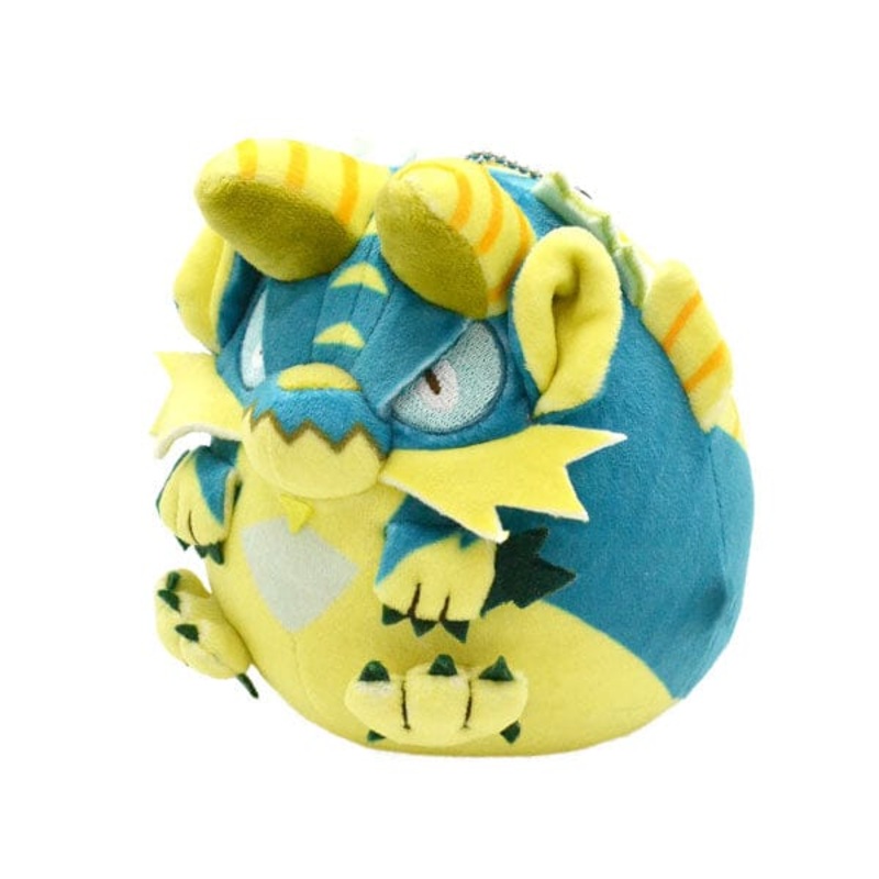 Zinogre Mini Fuwatama (Fluffy) Eggshaped Mascot Plush Keychain Monster hunter