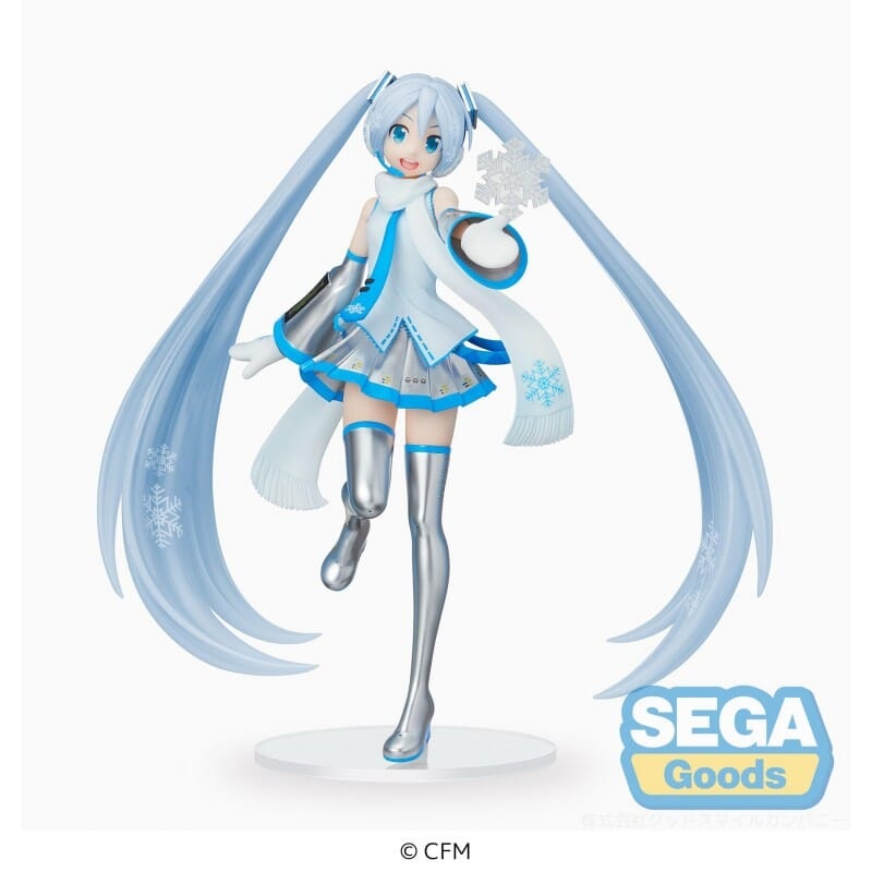 Hatsune Miku Figure Series Luminasta SNOW MIKU ~Snow Miku Sky Town Ver.~ (Prize Figure)