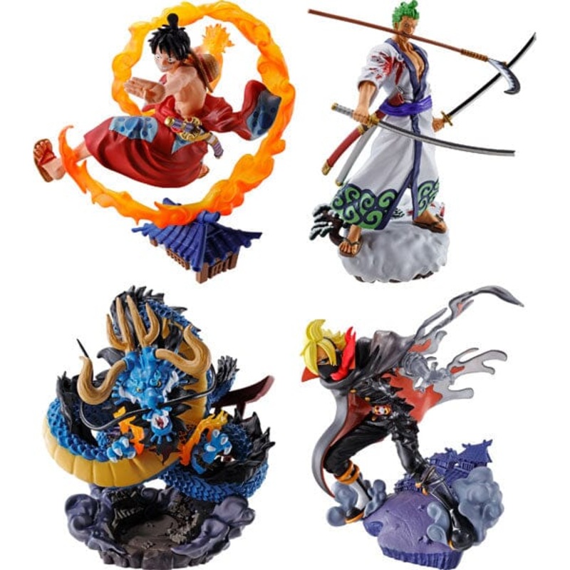 LOGBOX RE BIRTH Figure Wano Country Arc Part.1 (4Pack BOX) - ONE PIECE