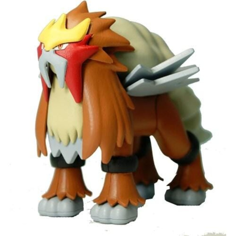 Entei Figure Pokmon PLAMO (Plastic Model) Select Series Collection No.11