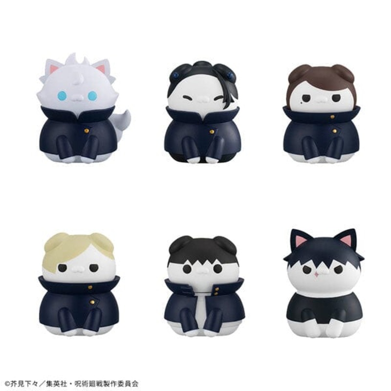Jujutsu Kaisen Figure MEGA CAT PROJECT Jujutsu Nyanko Hidden Inventory / Premature Death (6Pcs/BOX)