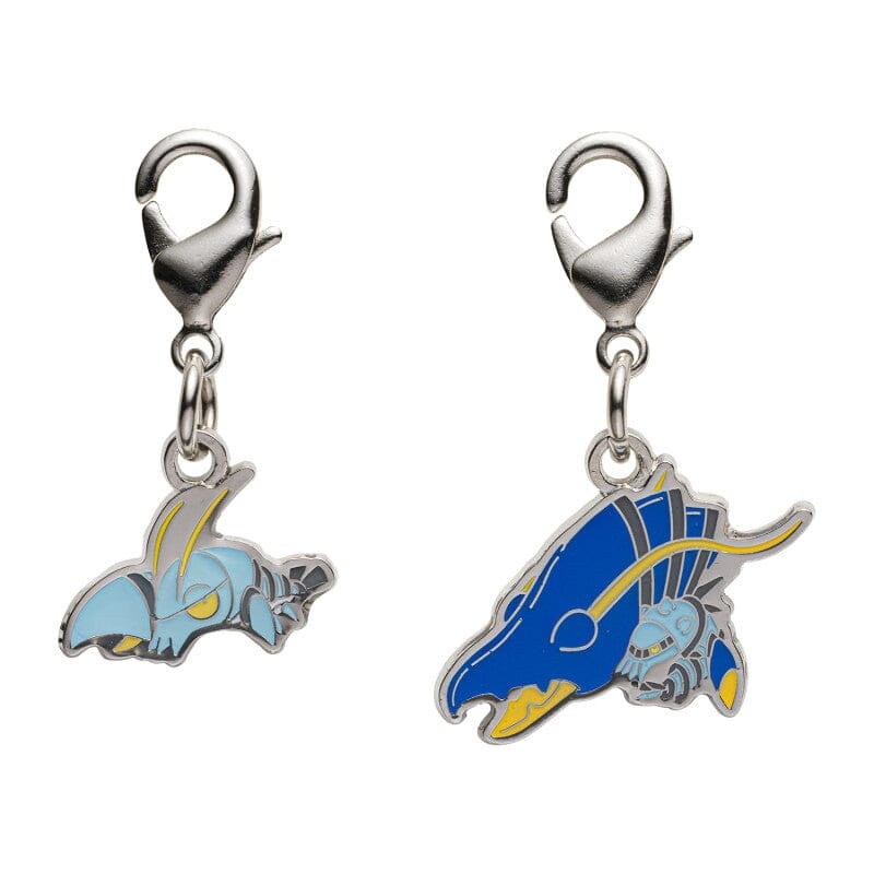 Clauncher, Clawitzer - National Pokdex Metal Charm Keychain #692, #693
