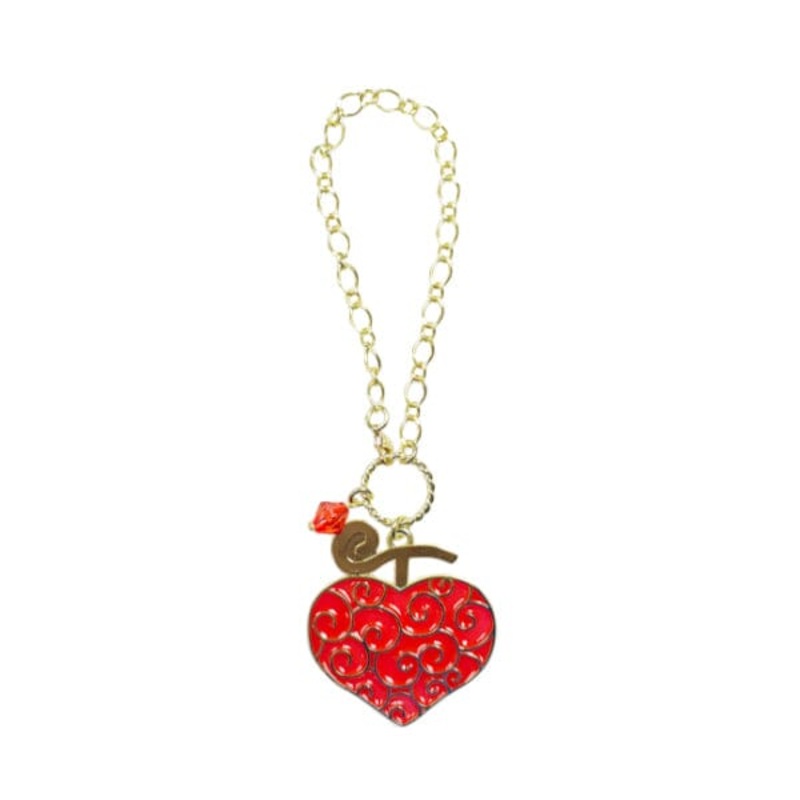 Devil Fruit (Ope Ope no Mi Model) Stained Glass Style Keychain - ONE PIECE
