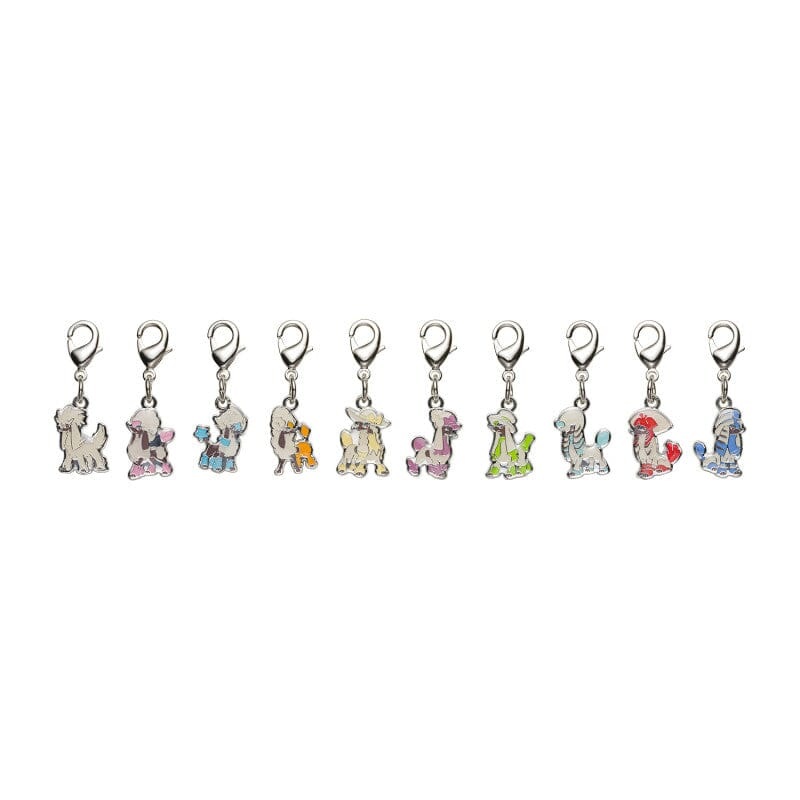 Furfrou - National Pokdex Metal Charm Keychain #676